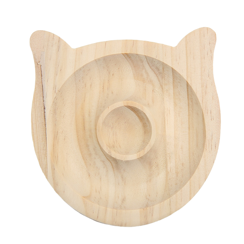 1pc/bag Different Shape Natural Color Solid Wood Props Bracelets Necklaces Display Panel
